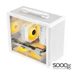 Huntkey A320G PC Empty Gaming Case without Fans -White