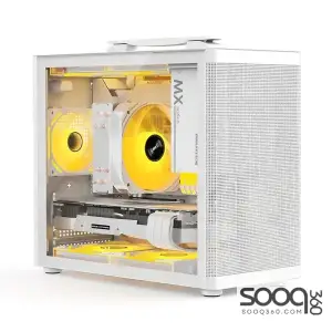 Huntkey A320G PC Empty Gaming Case without Fans -White