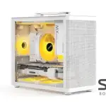 Huntkey A320G PC Empty Gaming Case without Fans -White
