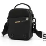 AoTian 8354 Men's Shoulder Crossbody Bag -Black
