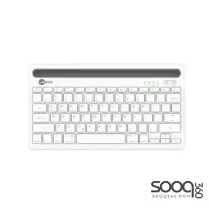 Lenovo Lecoo BK-100 Mini Bluetooth Rechargeable Keyboard -White