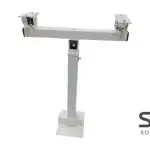 Aluminum Alloy Adjustable Ceiling Camera Bracket from 30cm to 60cm for Two Cameras