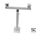 Aluminum Alloy Adjustable Ceiling Camera Bracket from 30cm to 60cm for Two Cameras