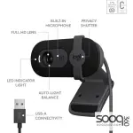 Logitech BRIO 90 1080P Webcam -Black