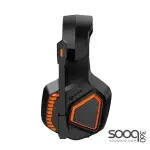 Meetion BTH014 2.4G Wireless Bluetooth & Wired Gaming Headset -Black