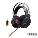 Meetion BTH015 Stereo Triple Mode Wireless Gaming Headset -Black