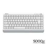 Meetion BTK500 Streamlined Dual-Mode Compact Wireless Keyboard -White