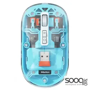 Meetion BTM005 Dual Mode 2.4G Bluetooth & Wireless Mouse -Blue