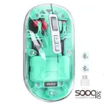 Meetion BTM005 Dual Mode 2.4G Bluetooth & Wireless Mouse -Green