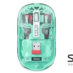 Meetion BTM005 Dual Mode 2.4G Bluetooth & Wireless Mouse -Green