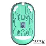 Meetion BTM005 Dual Mode 2.4G Bluetooth & Wireless Mouse -Green