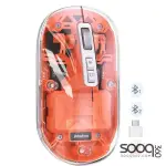 Meetion BTM005 Dual Mode 2.4G Bluetooth & Wireless Mouse -Orange