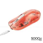 Meetion BTM005 Dual Mode 2.4G Bluetooth & Wireless Mouse -Orange