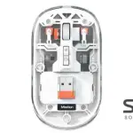Meetion BTM005 Dual Mode 2.4G Bluetooth & Wireless Mouse -White