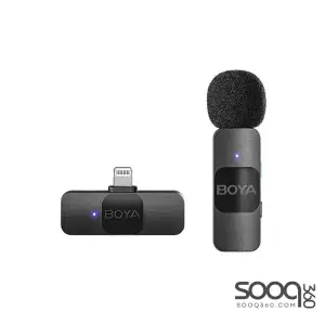 BOYA BY-V1 Ultracompact 2.4GHz iPhone Wireless Microphone System (One Mic)
