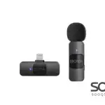 BOYA BY-V1 Ultracompact 2.4GHz iPhone Wireless Microphone System (One Mic)
