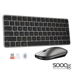 Meetion ikey C210 Wireless Ultra-thin Keyboard and Mouse Combo -Black