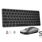 Meetion ikey C210 Wireless Ultra-thin Keyboard and Mouse Combo -Black