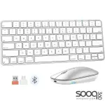Meetion ikey C210 Wireless Ultra-thin Keyboard and Mouse Combo -White