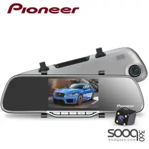 Pioneer ND-DVR160 4.3inch Dual Lens Dash Car Camera DVR Rearview Mirror Full HD 1080P Dash Cam