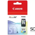 Canon CL-511 Color Inkjet Cartridge Compatible with IP2700.MP230.MP250.MX320.MX350