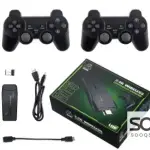 M8 Video Game Console 2.4G Double Wireless Controller Gamepad