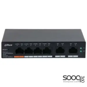 Dahua CS4006-4GT-60 6-Port Cloud Managed Desktop Gigabit Switch with 4-Port PoE