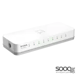 D-Link DES-1008C 8-Port 10/100 Mbps Unmanaged Switch EU plug