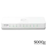 D-Link DES-1008C 8-Port 10/100 Mbps Unmanaged Switch EU plug