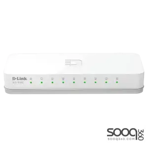 D-Link DES-1008C 8-Port 10/100 Mbps Unmanaged Switch EU plug