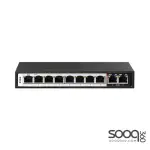 D-Link DES-F1010P-E 10-Port 10/100 Long Range PoE+ Surveillance Switch EU Plug