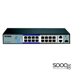 D-Link DES-F1016P-E 16-Port 10/100 Long Range PoE+ Surveillance Switch