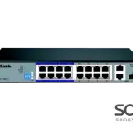 D-Link DES-F1016P-E 16-Port 10/100 Long Range PoE+ Surveillance Switch
