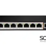 D-Link DGS-F1010P-E/B 8GE PoE+ 2GE Uplink 250m PoE Switch-KU Plug