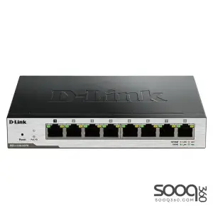 D-Link DGS-1100-08PD 8-Port Gigabit PoE-Powered Smart Managed Switch