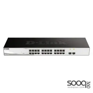 D-Link DGS-F1210-26PS-E 26-Port Gigabit Smart Managed Long Range PoE + Switch