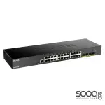 D-Link DGS-1250-52XMP 48 Ports 10/100/1000Mbps PoE+4 Ports 10G SFP+ Smart Managed Switch