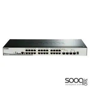 D-Link DGS-1510-28X 24 Ports 10/100/1000Mbps + 4 10G ports SmartPro Switch