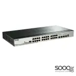 D-Link DGS-1510-28X 24 Ports 10/100/1000Mbps + 4 10G ports SmartPro Switch