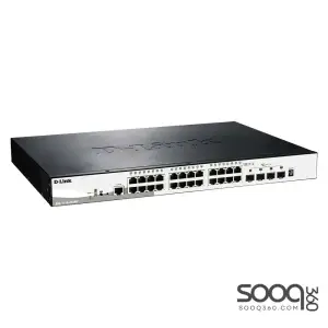 D-Link DGS-1510-28XMP Gigabit Stackable Smart Managed Switch with 10G Uplinks