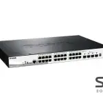 D-Link DGS-1510-28XMP Gigabit Stackable Smart Managed Switch with 10G Uplinks
