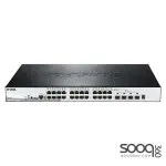 D-Link DGS-1510-28XMP Gigabit Stackable Smart Managed Switch with 10G Uplinks