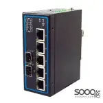 D-Link DGS-F1000-4P1T2S 5 Port Gigabit (4x PoE ports) 2x SFP industrial unmanaged Switch
