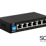 D-Link DGS-F1006P-E 6-Port 10/100/1000 Switch with 4 PoE Ports and 2 Uplink Ports
