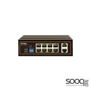 D-Link DGS-F1008P-2S 8 Port Unmanaged Industrial Gigabit PoE Switch