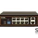 D-Link DGS-F1008P-2S 8 Port Unmanaged Industrial Gigabit PoE Switch