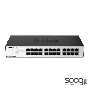 D-Link DGS-F1024/B 24 Port 10/100/1000 Mbps Unmanaged Switch