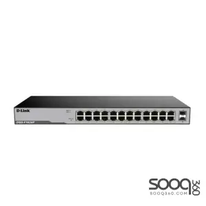 D-Link DGS-F1024P 24 Port Gigabit Unmanaged POE Switch with 2 SFP ports 250 watts