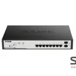 D-Link DGS-F1100-10PS-E/E 8 Port PoE Gigabit Smart Managed Switch