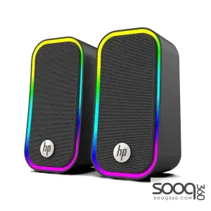 HP DHE-6004C Multimedia Wired RGB Speakers 3.5mm+USB